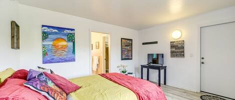 1 chambre, bureau, fer et planche à repasser, Wi-Fi