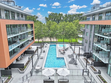 Pool. Beachside Penthouse Retreat