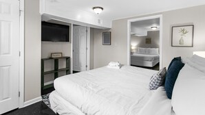 3 habitaciones, escritorio, tabla de planchar con plancha y wifi gratis 