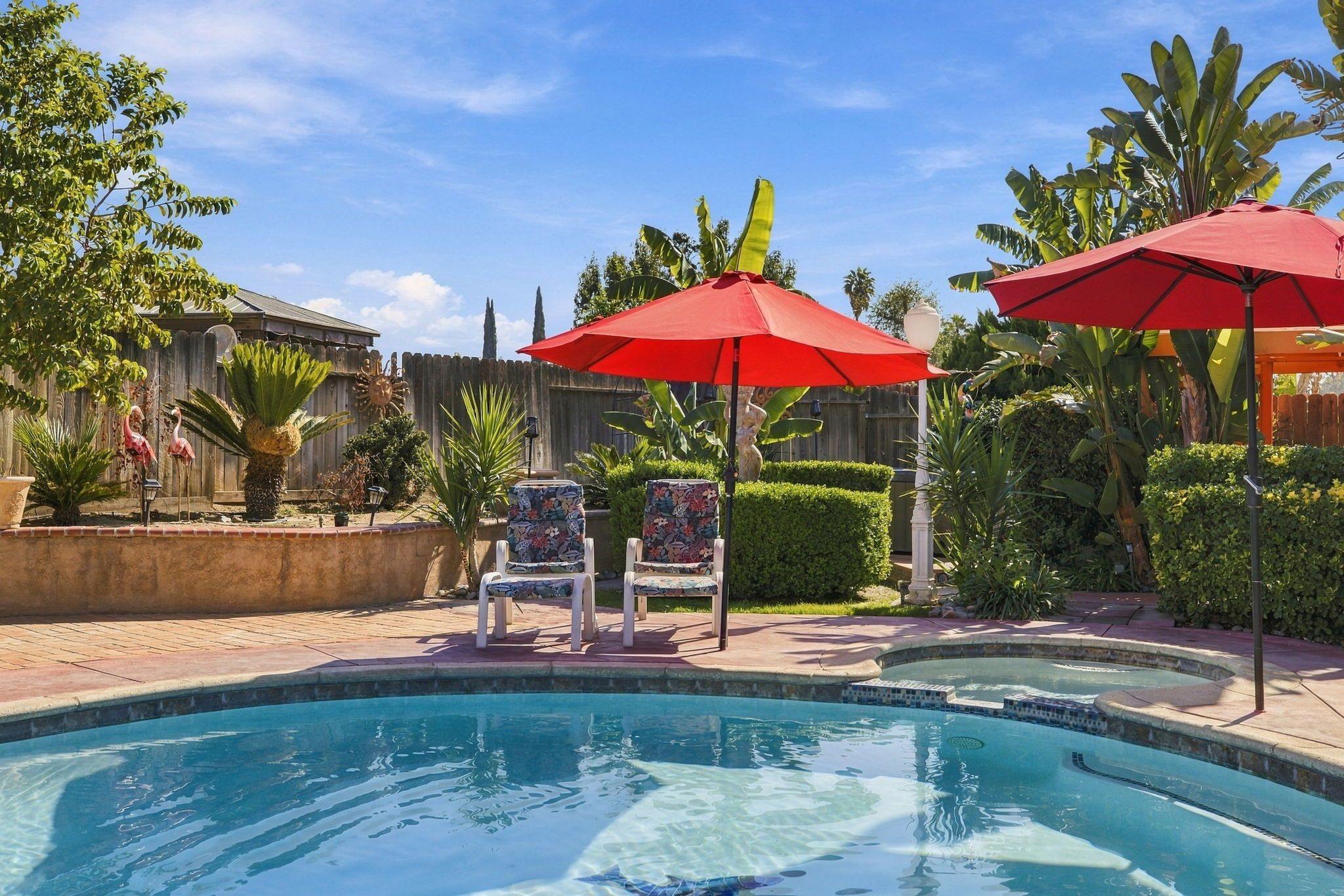A charming, child-friendly pool designed especially for little ones to splash and play.