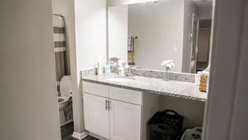 Soap, toilet paper
