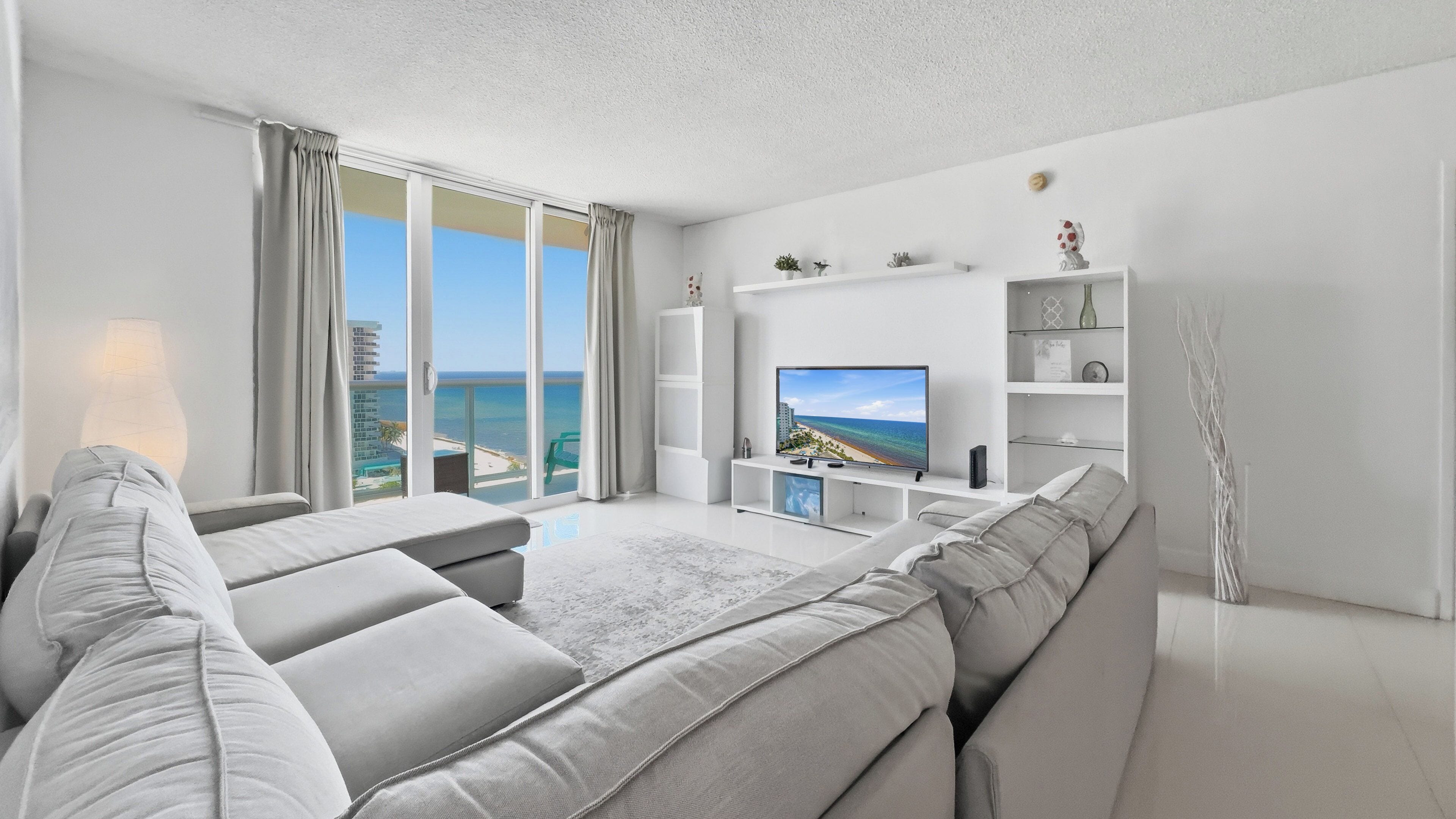 Family Condo, Beach View | Living area