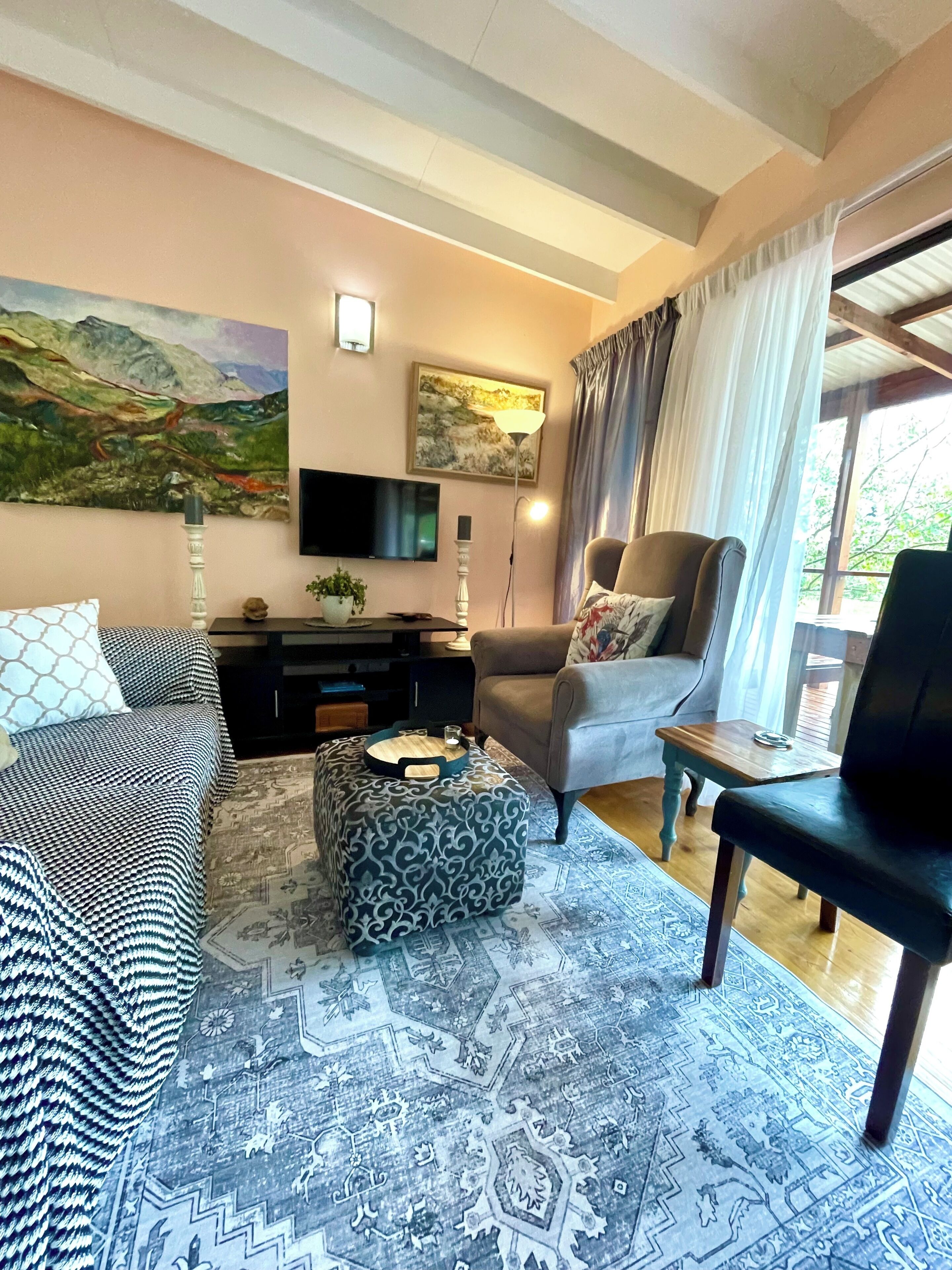 Casa de campo familiar, vista a la montaña | Área de sala de estar