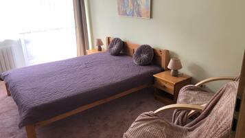 Comfort-Apartment, Balkon | Bügeleisen/Bügelbrett, kostenloses WLAN