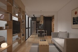 公寓 | 起居区