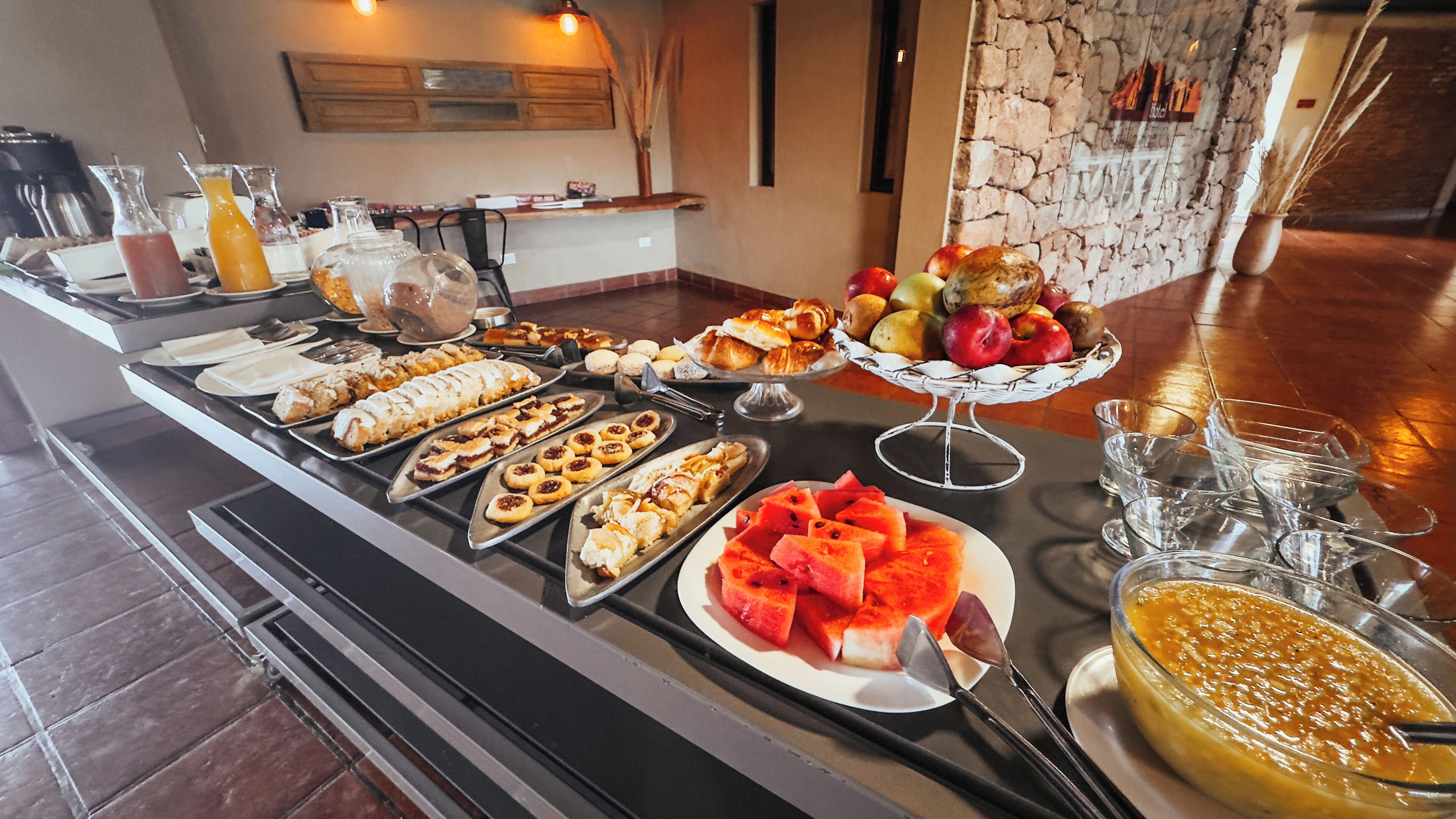 Desayuno buffet incluido todos los días 
