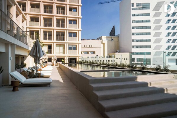 Pool - Modern Apt. Rooftop, Pool, Parking in Zapopan (Zapopan)