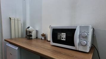 Apartemen Comfort, dapur | Microwave