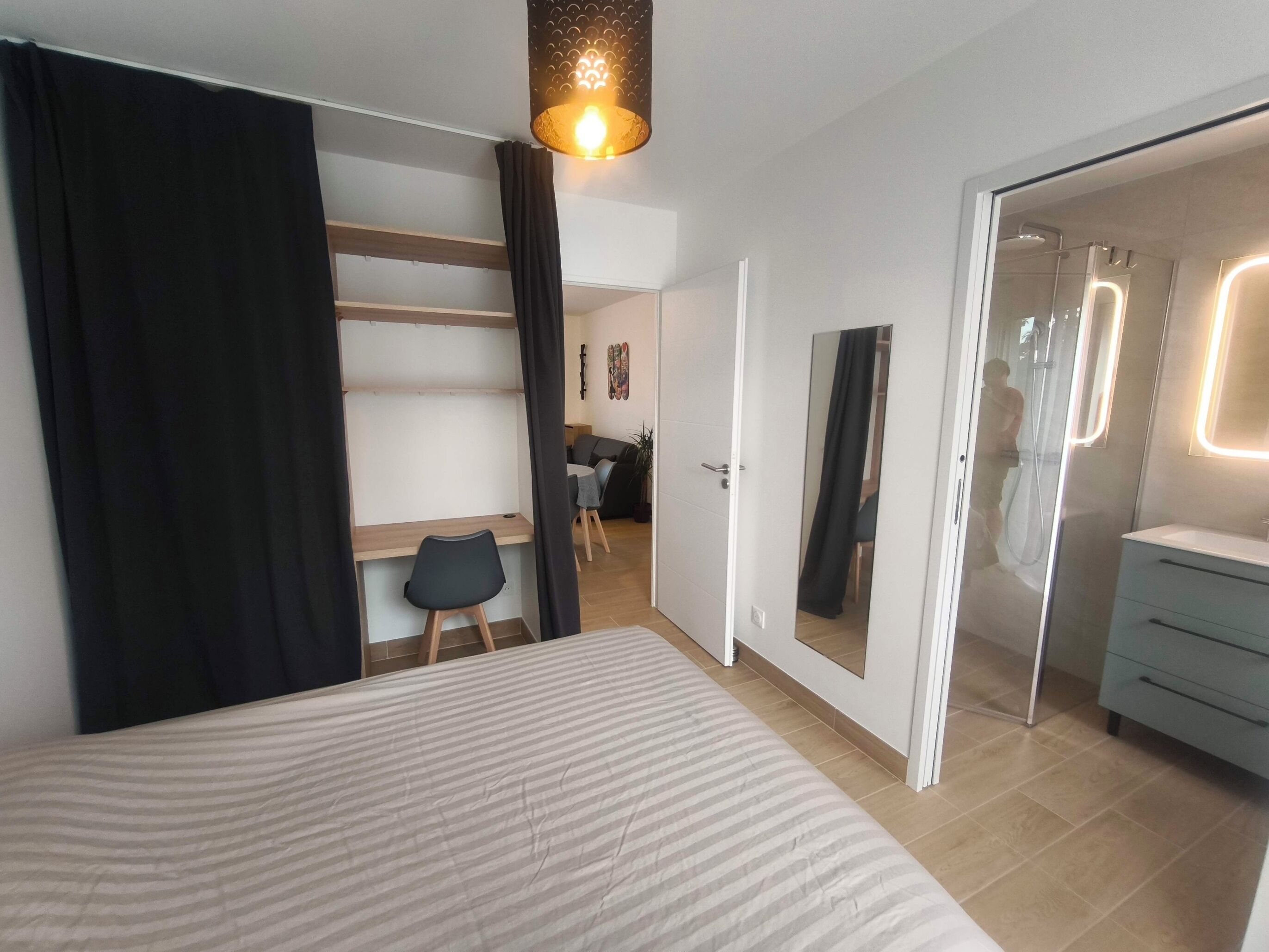1 chambre, Wi-Fi, literie fournie