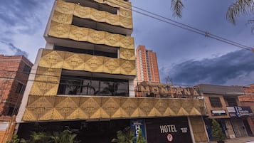 Fachada de la propiedad