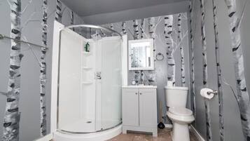 Towels, soap, toilet paper