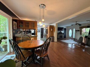Dining - Rustic Horse-Farm Stay on 7 Acres, Lake Erie, Nature, Horses and More. (Ashtabula)