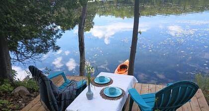 Luxury trailer on Benson Lake