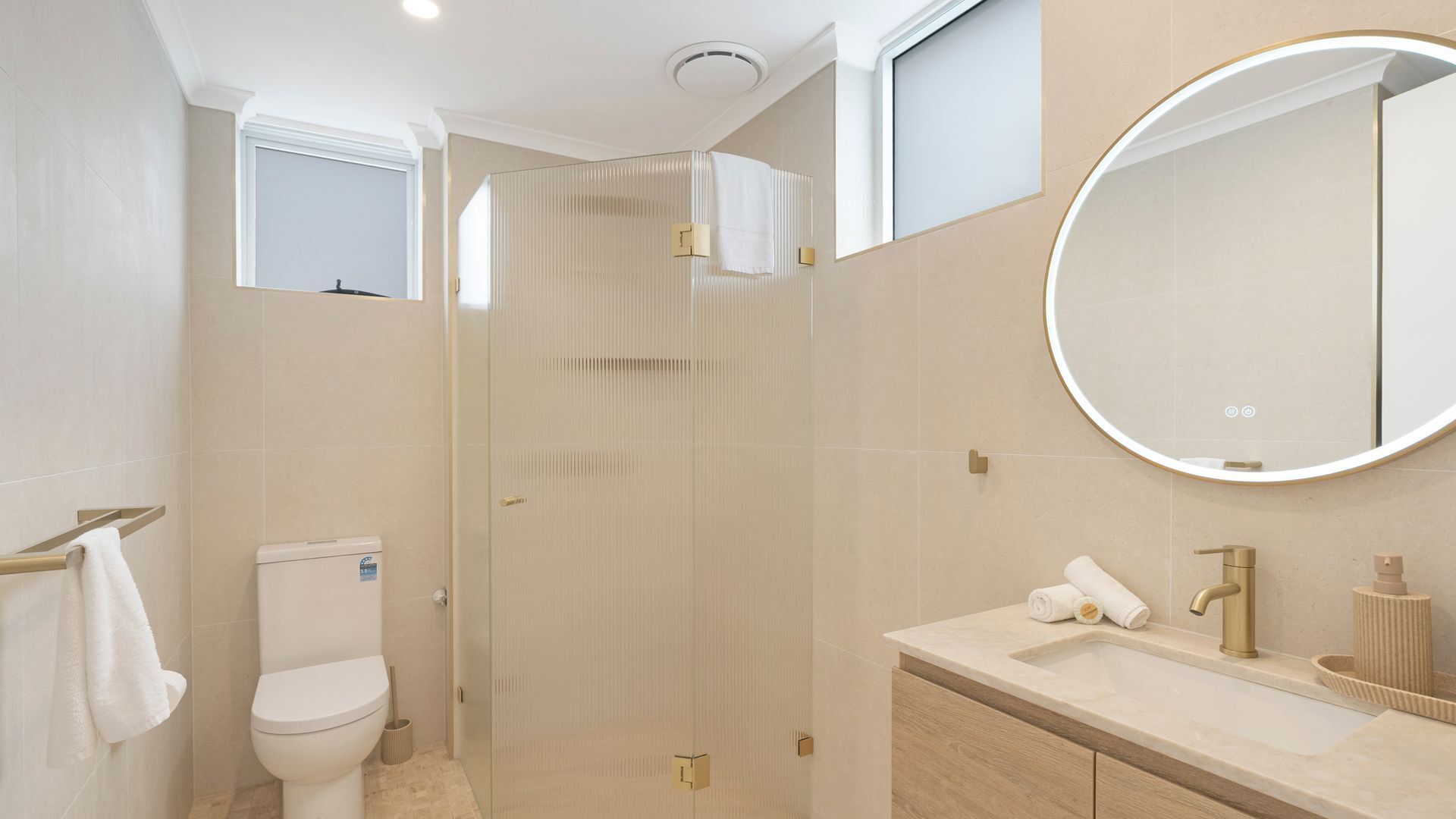 Dusche, Handtücher