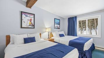 Kondominium, 2 Tempat Tidur Queen, Hewan Peliharaan Dilarang, pemandangan gunung (Aspen Lodge Suite) | 1 kamar tidur dan didekorasi berbeda-beda