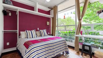 In-room safe, desk, laptop workspace, soundproofing