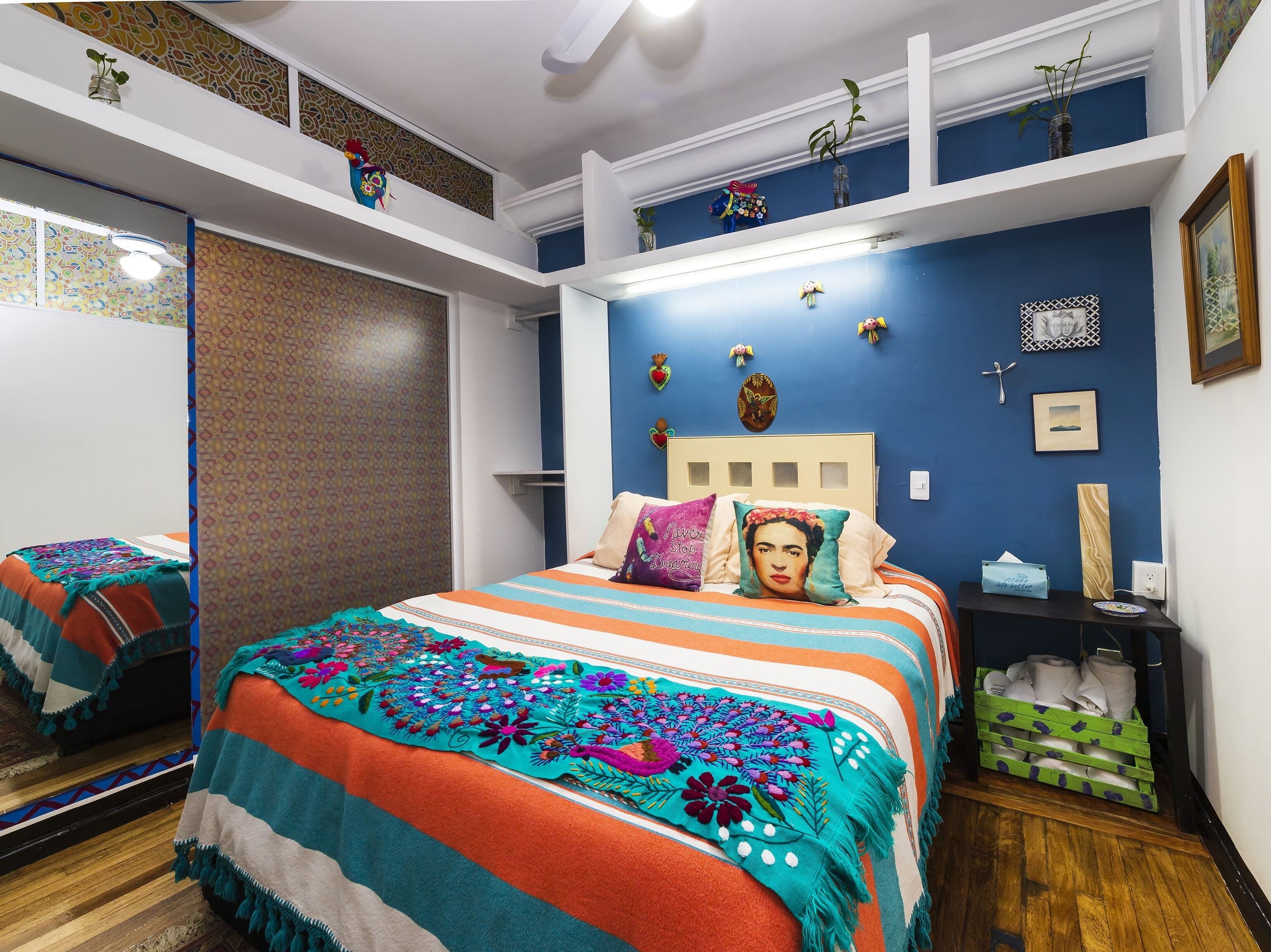 Basic Double Room, Non Smoking (Azul) | Select Comfort beds, in-room safe, individually decorated