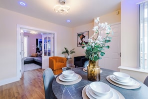 Dining - 2 Bed House with Driveway & Workspace  (Manchester)