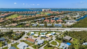 Aerial view - Perfect location next to Ft Myers & Ft Myers Beach (Fort Myers)