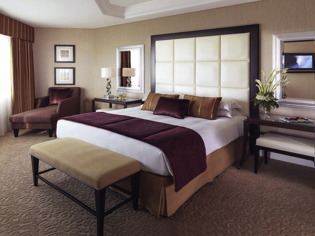 Bedroom. Interior and views may vary based on location and availability.