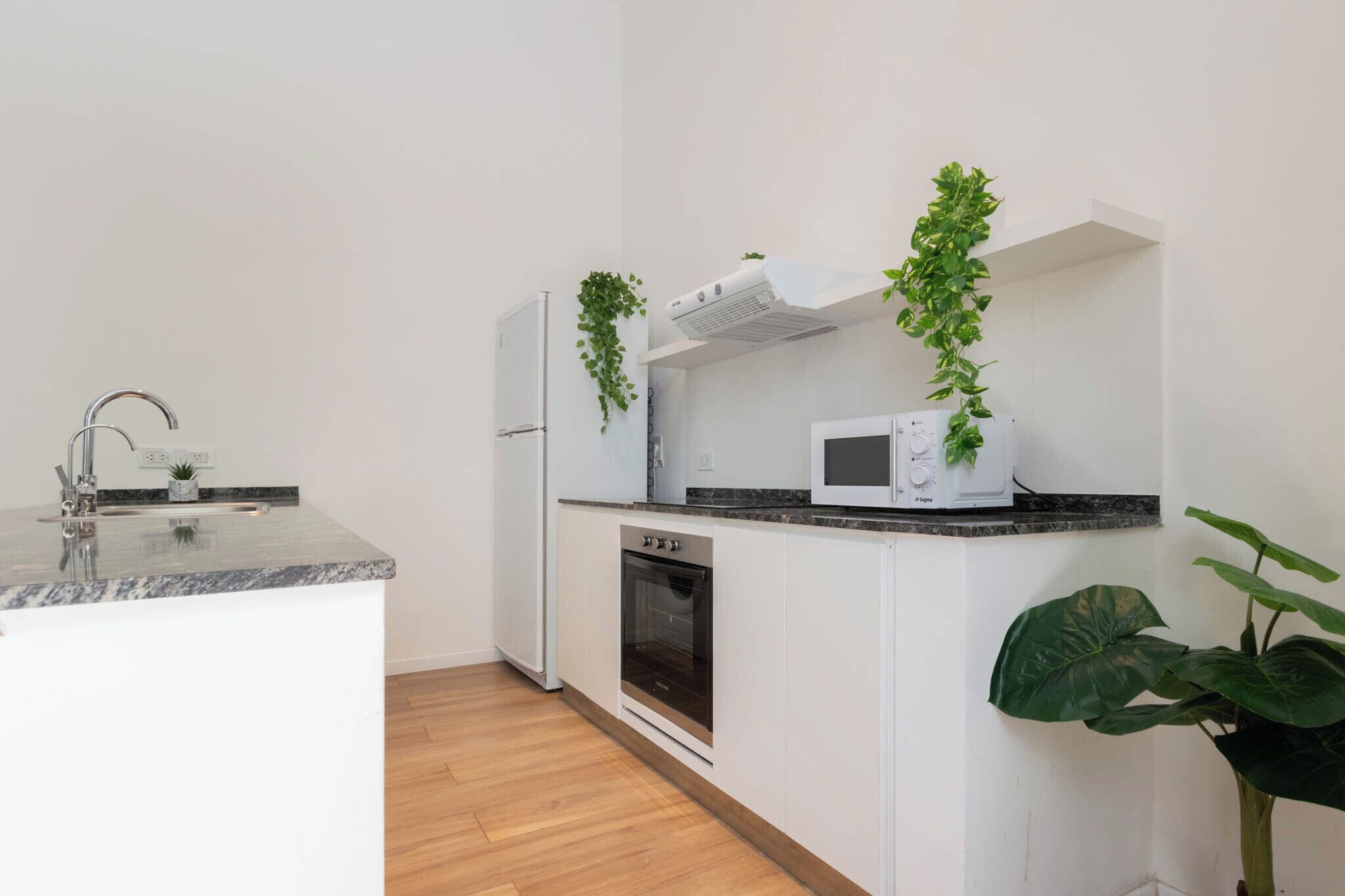 Apartment, 3 Bedrooms (C) | Private kitchen | Microwave, oven, stovetop, cookware/dishes/utensils