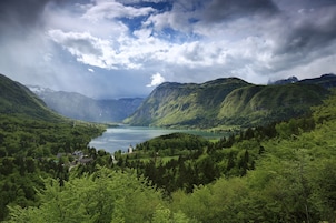 Vista desde la propiedad