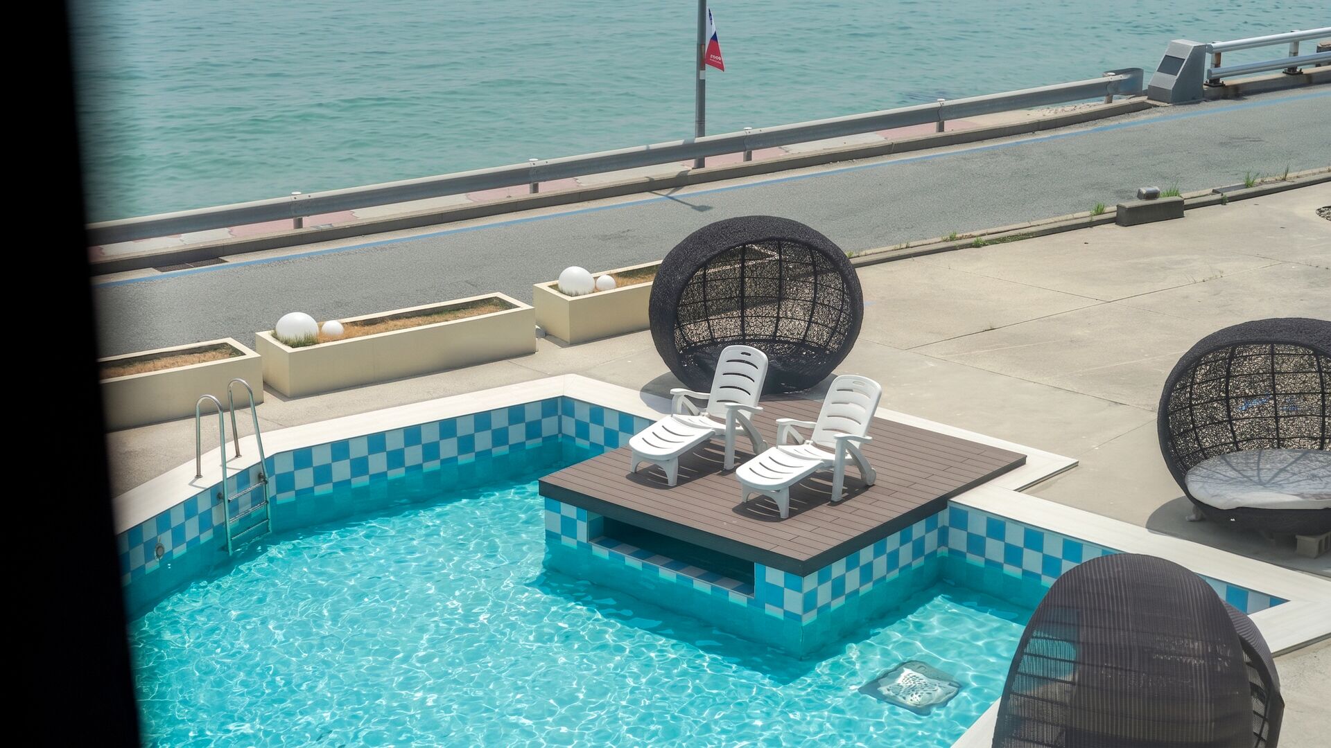 Basic Room, 1 Bedroom (B-202 (Ocean View Duplex Couple Room)) | 1 bilik tidur, Wi-fi percuma 