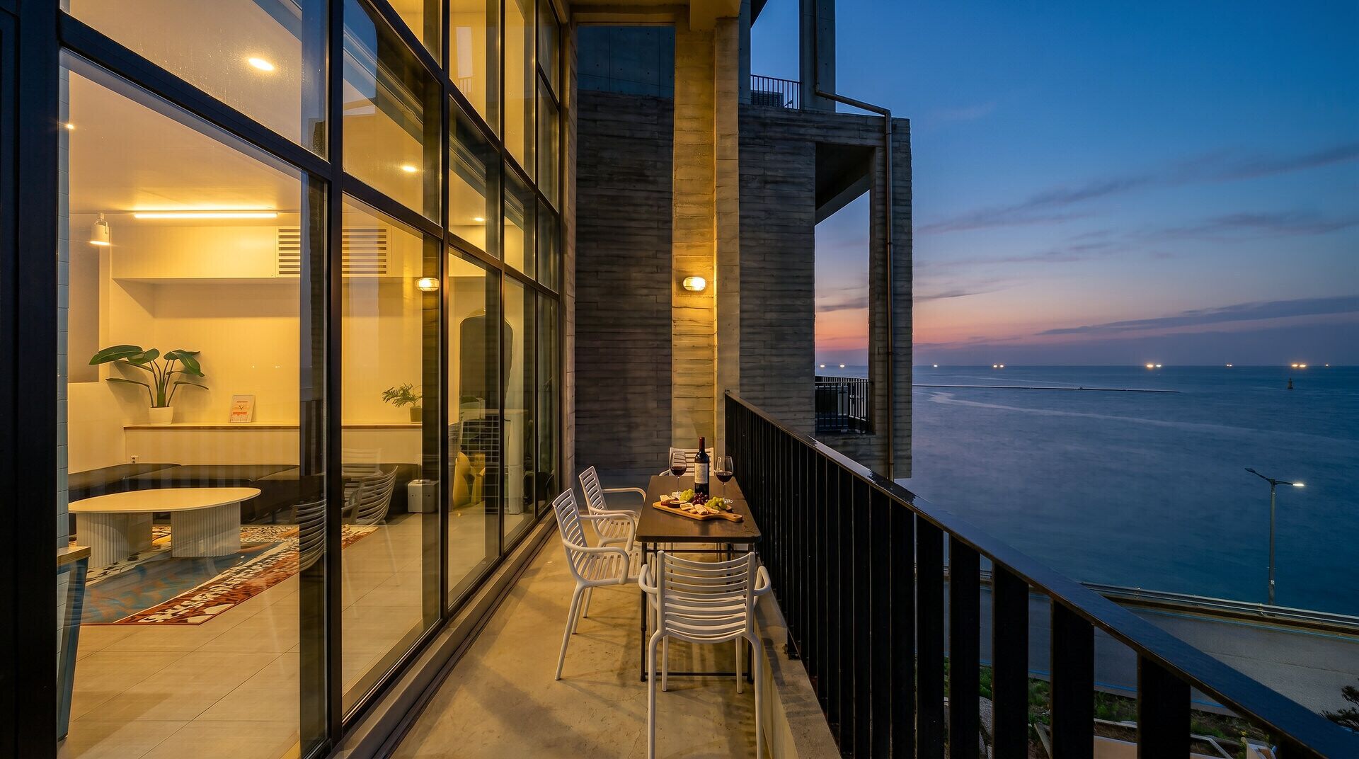 베이직룸, 침실 1개 (H-302 (Ocean View Indoor Pool  Villa))