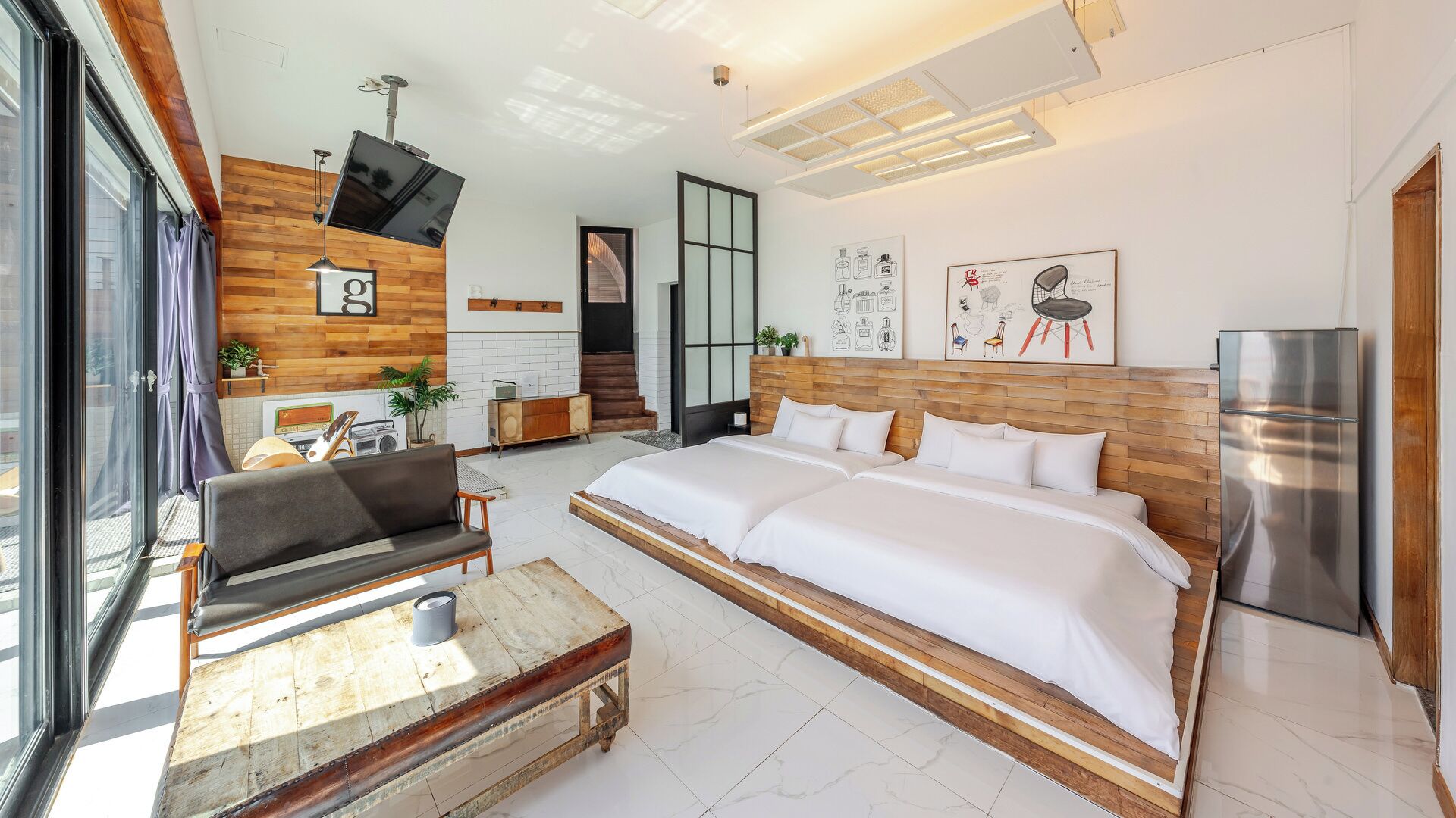 Basic Room, 1 Bedroom (C-401(Ocean View Rooftop Room)) | 1 bilik tidur, Wi-fi percuma 