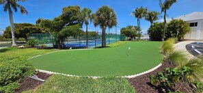 Sports court - 2-bedroom in Placida Florida resort living huge pool close to beautiful beaches! (Placida)