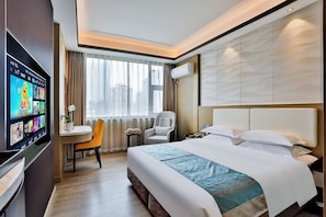 Executive Single Room, City View | In-room safe, desk, laptop workspace, blackout drapes - Jinyuan hotel (hangzhou)