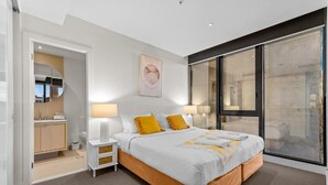 Deluxe-Apartment, Balkon, Stadtblick