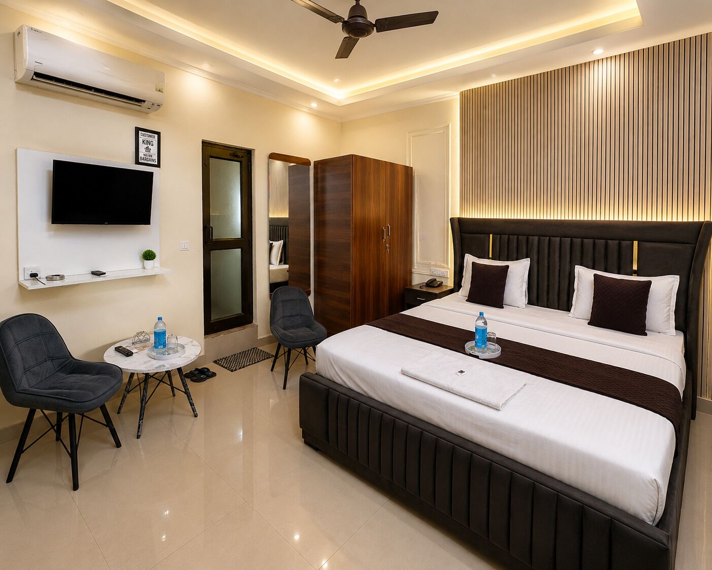 Habitación Deluxe doble, no fumadores, Aire acondicionado | Wifi gratis