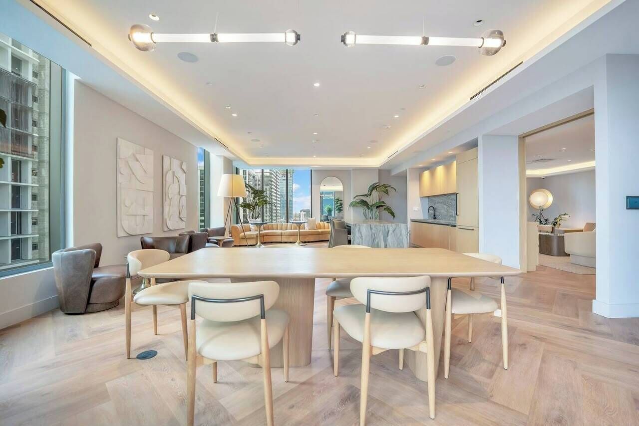 Luksusstudio, byutsikt | Spiseområde