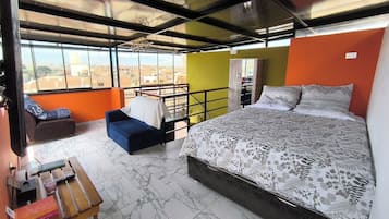 1 habitación, wifi y ropa de cama