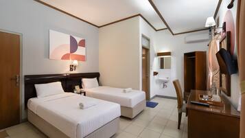 Deluxe-Zimmer, 2 Einzelbetten | Kostenloses WLAN, Bettwäsche