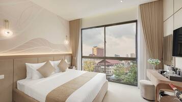 Chambre Double Deluxe | Bureau, chambres insonorisées, Wi-Fi gratuit