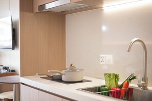 Business Double Room | Dapur kecil peribadi