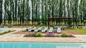 Seasonal outdoor pool