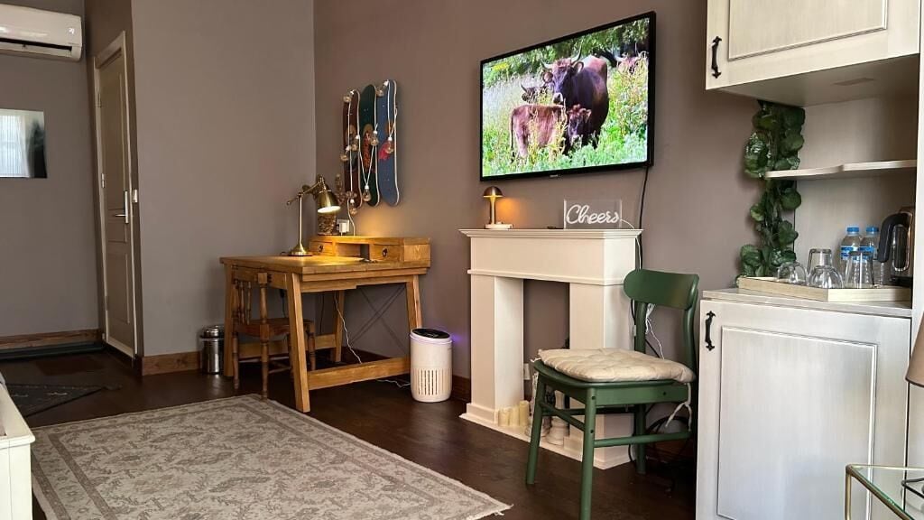 Premium-Vierbettzimmer, Stadtblick | Innenbereich