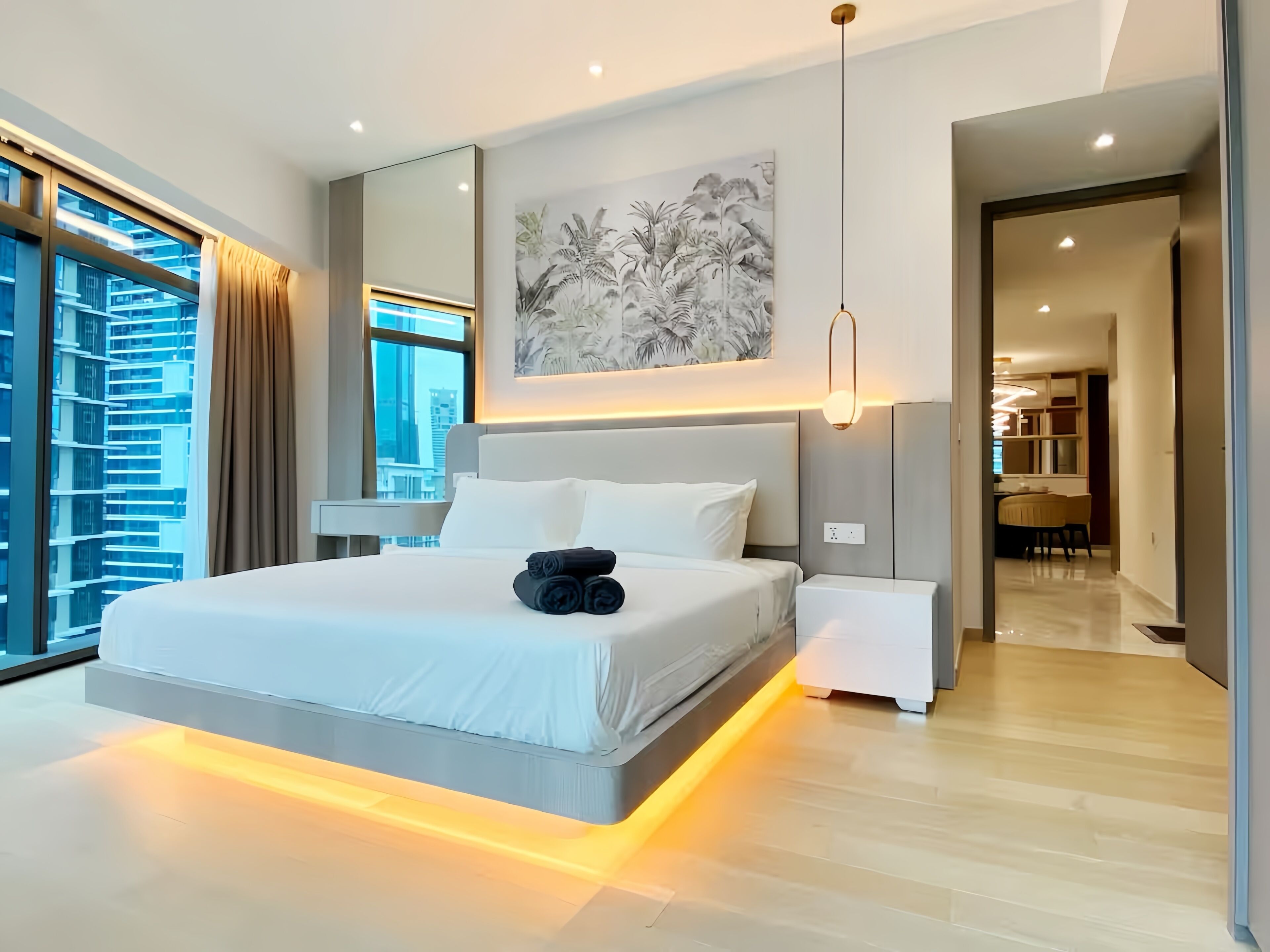 Apartment, 2 Bedrooms, City View