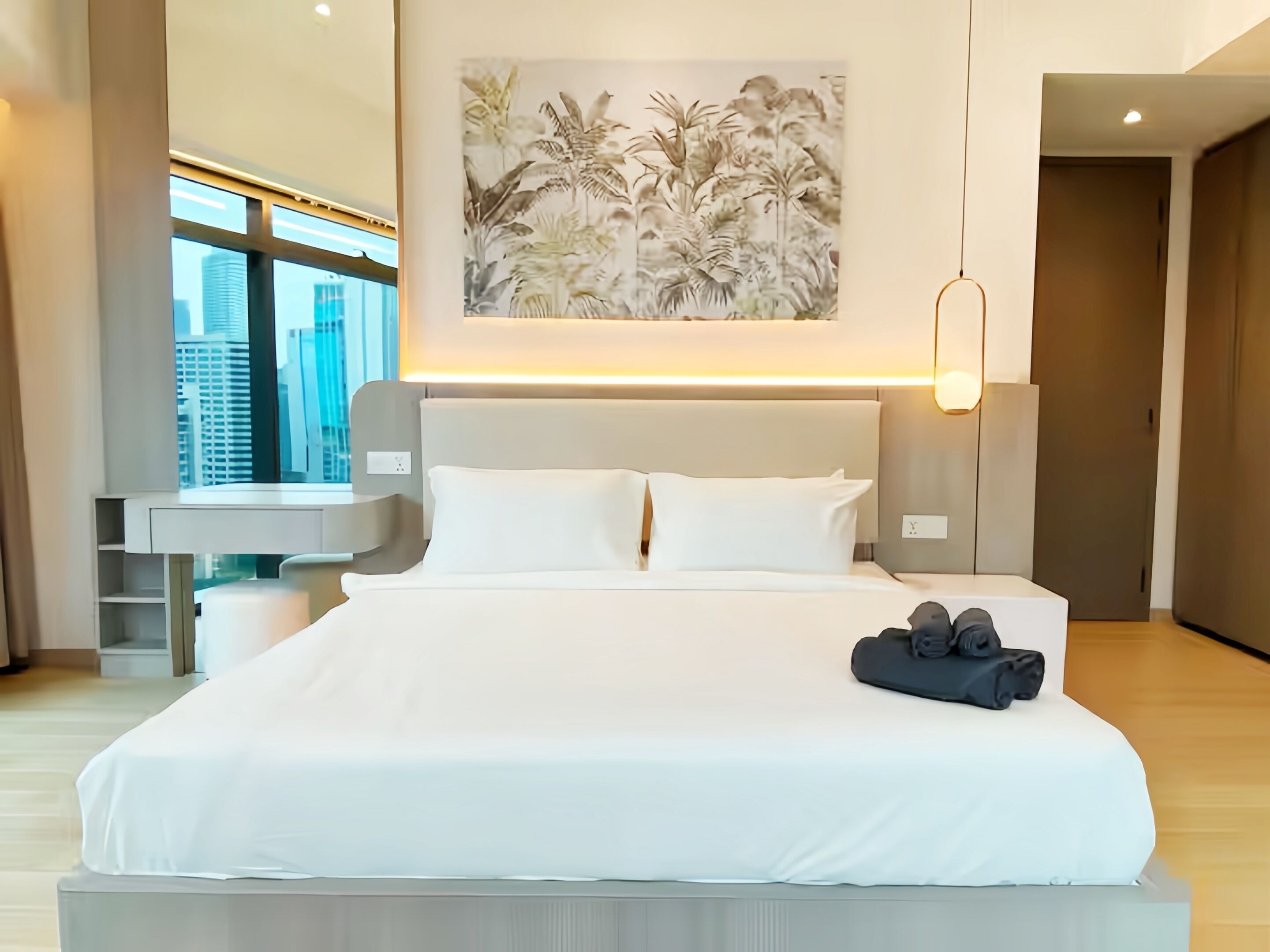 Apartment, 2 Bedrooms, City View