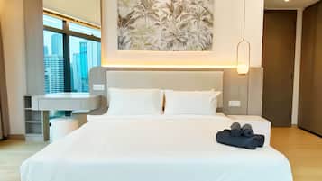 Appartement, 2 chambres, vue ville