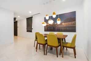 Apartment, 3 Bedrooms, City View | In-room dining - Eaton Suites KLCC by Kuala Lumpur (Kuala Lumpur)