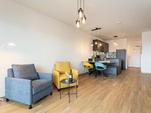 Living area - Stylish apartment in the centre of Jenbach (Jenbach)