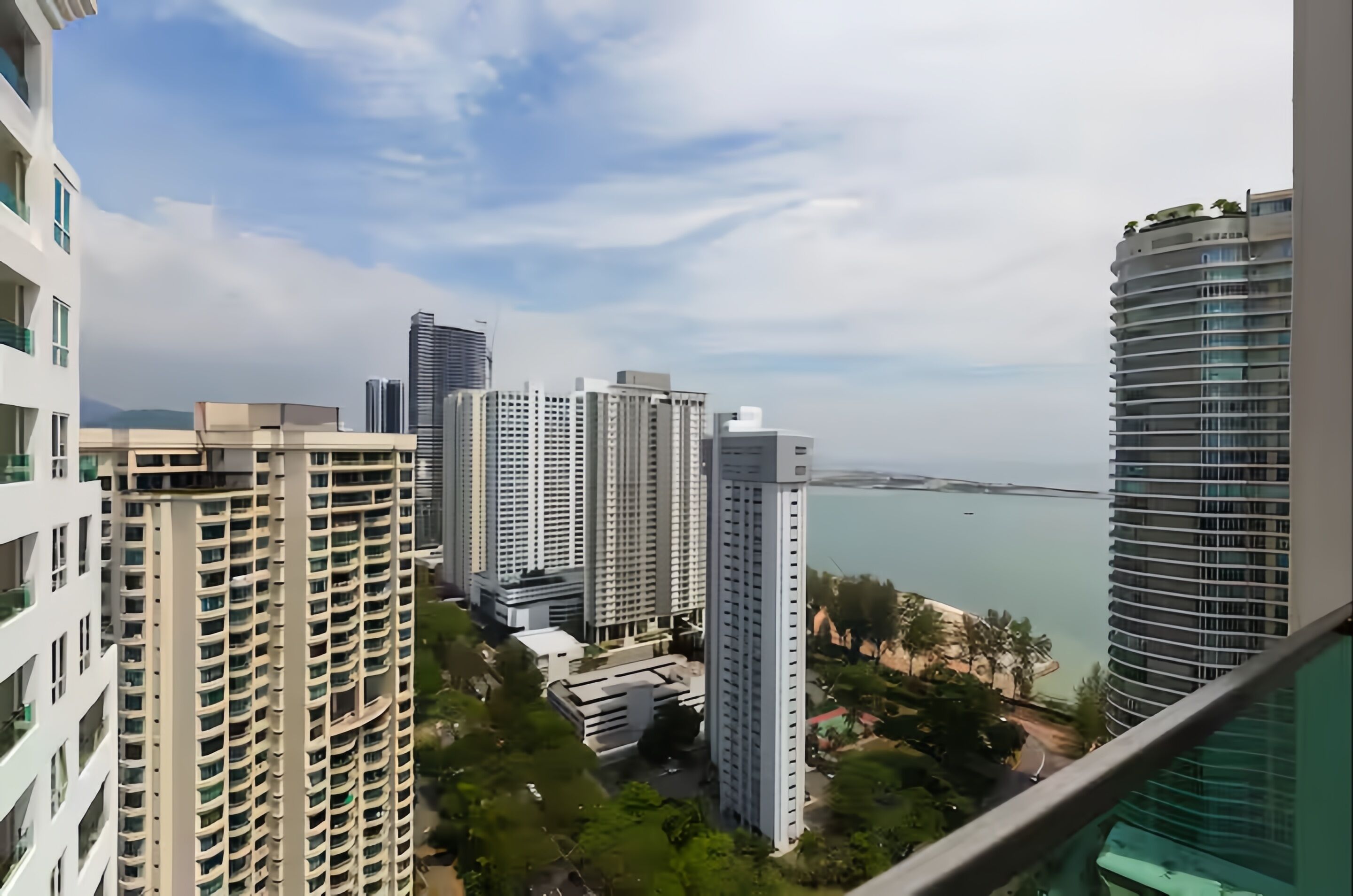 公寓, 2 张大床, 海景 | 客房景观