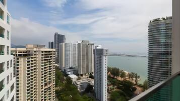 Apartment, 2 Queen Beds, Sea View | View from room