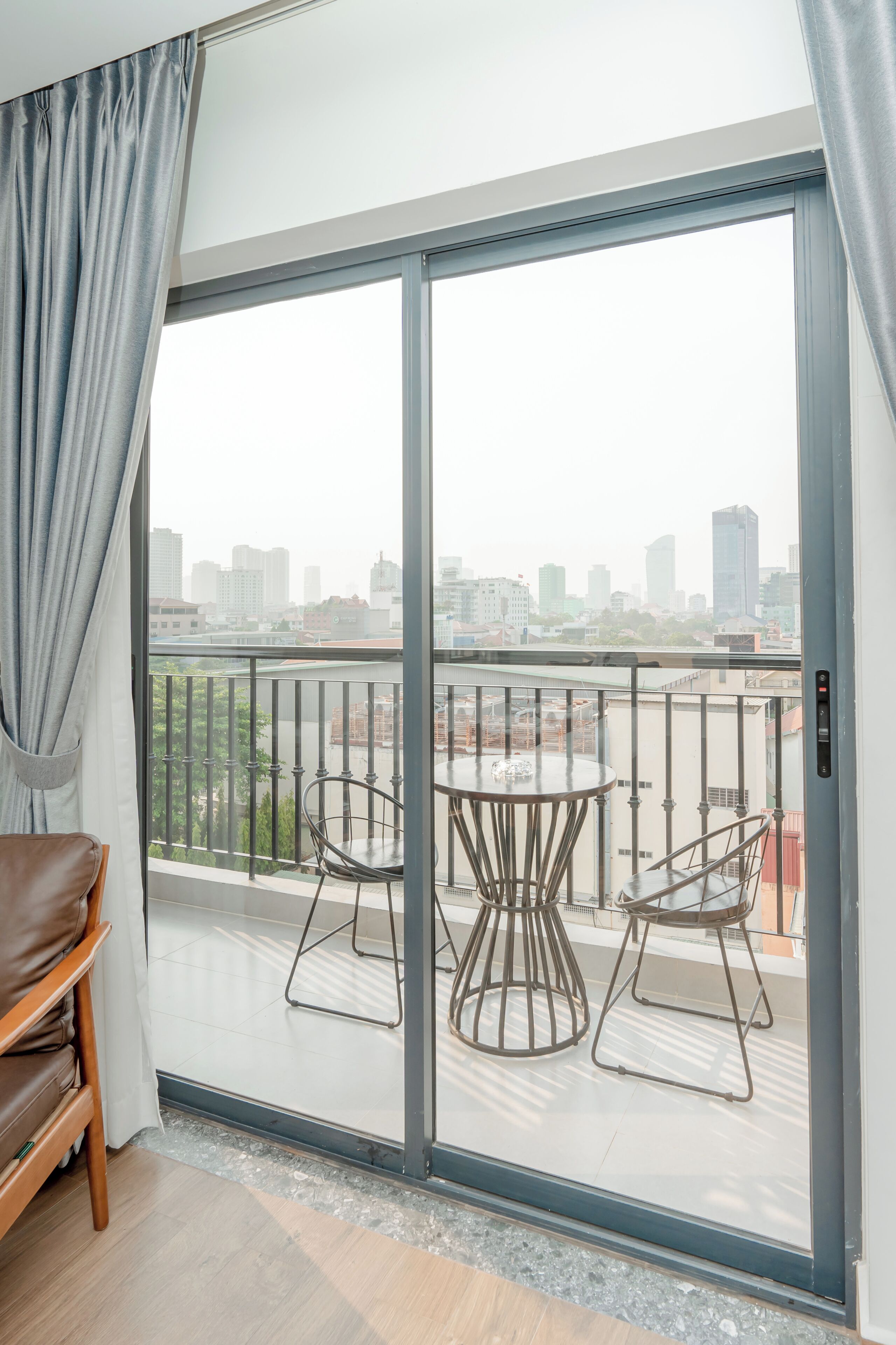 Appartamento Executive, balcone, vista città | Interni