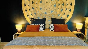 1 dormitorio, tabla de planchar con plancha, wifi gratis y ropa de cama