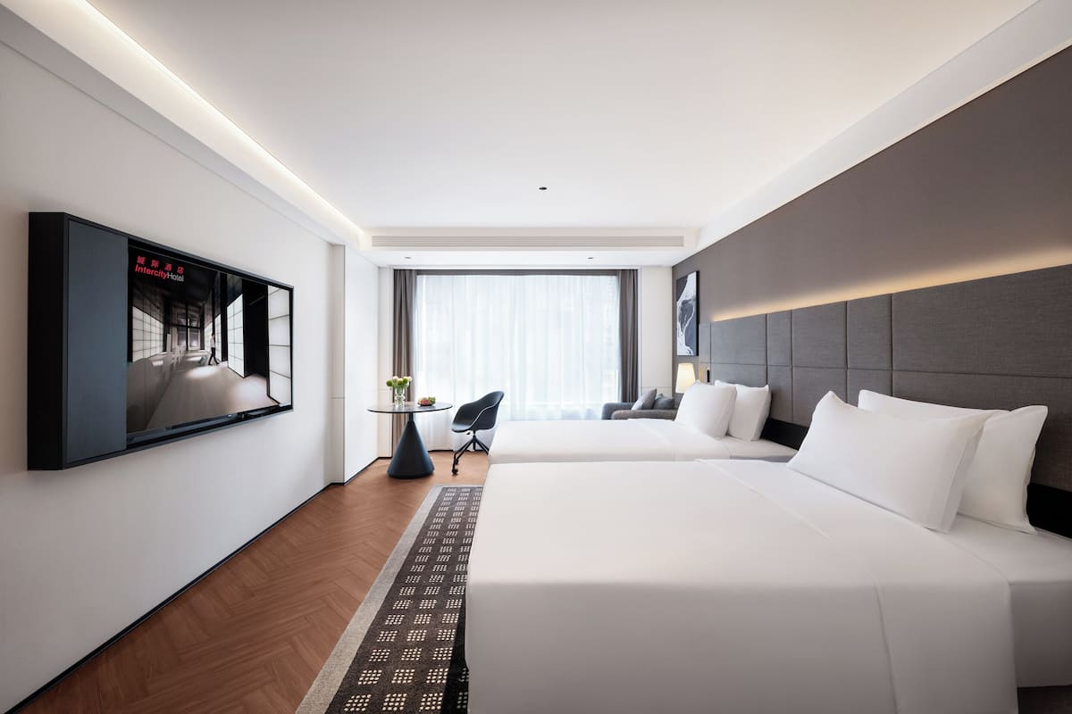 Phòng 2 giường đơn Tiêu chuẩn | Bộ đồ giường cao cấp, chăn bông, nệm cao su hoạt tính (memory foam) 